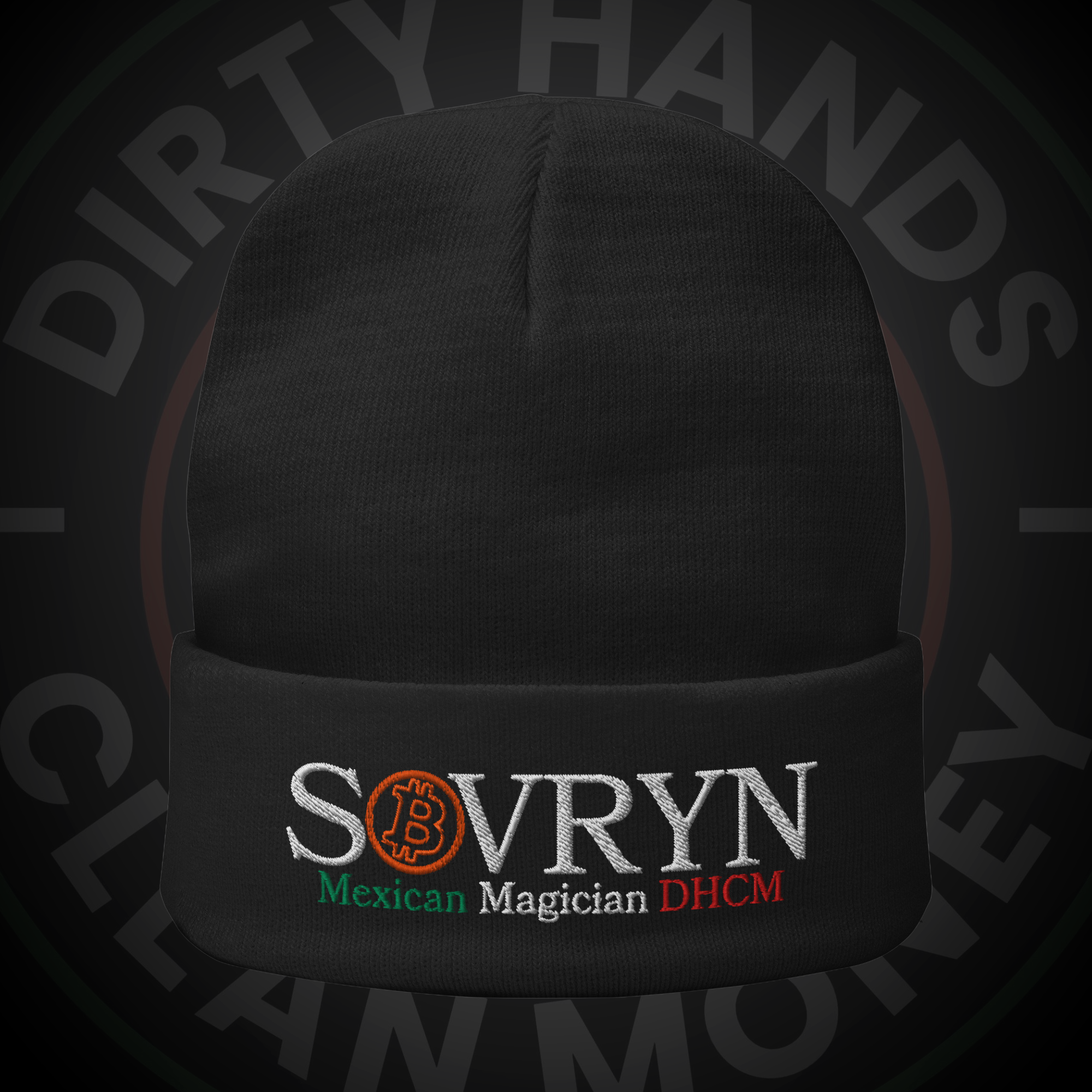Limited Collab Beanie - Mexican Magician × Bitcoin Sovryn