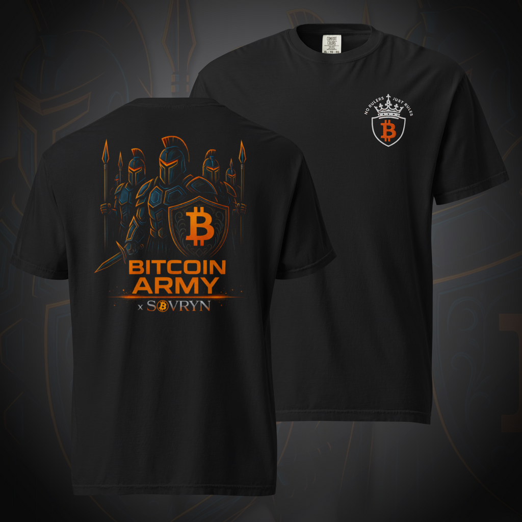 Bitcoin Sovryn × Bitcoin Army Collab T-Shirt