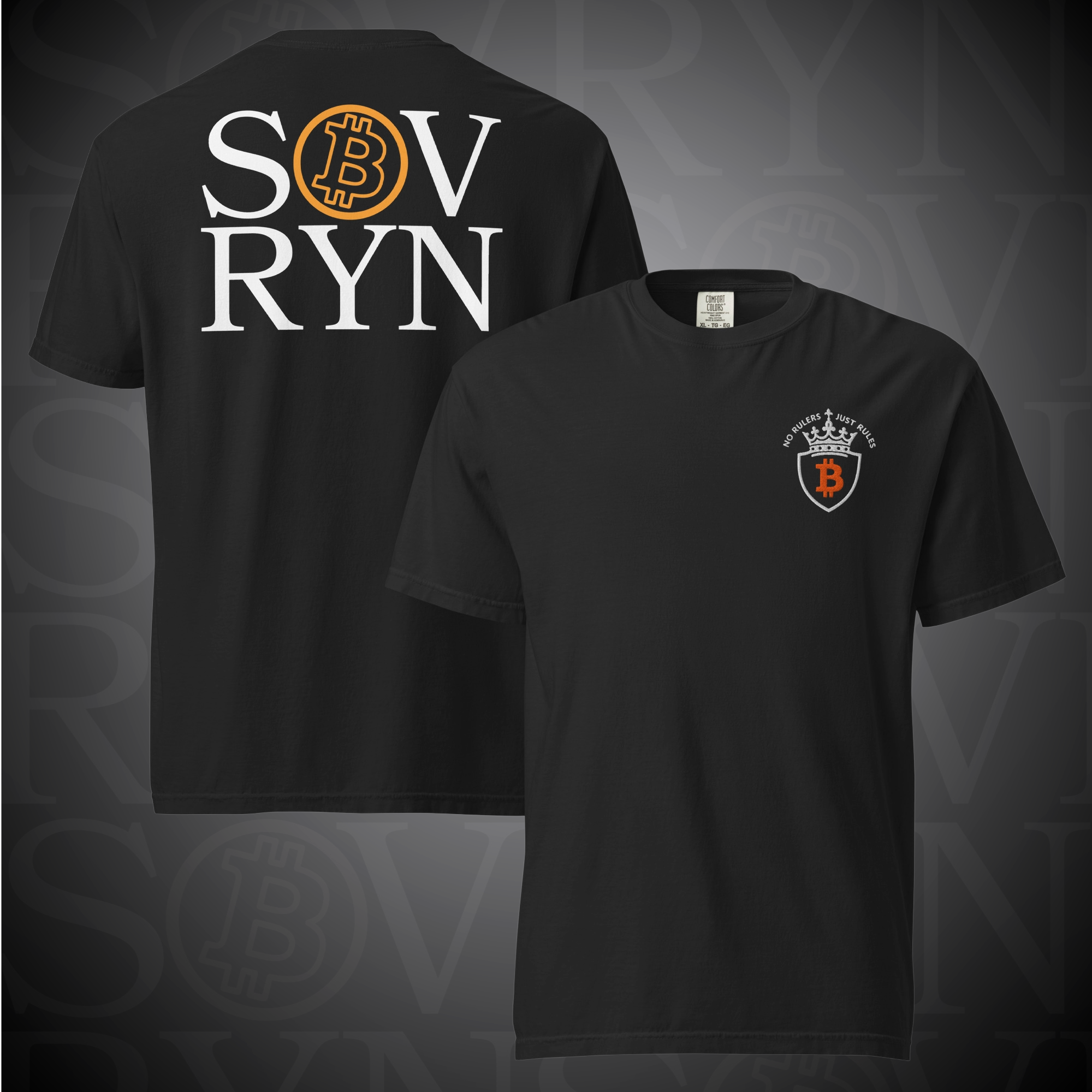 Sovryn Dual Signal Heavyweight Tee – Split Back