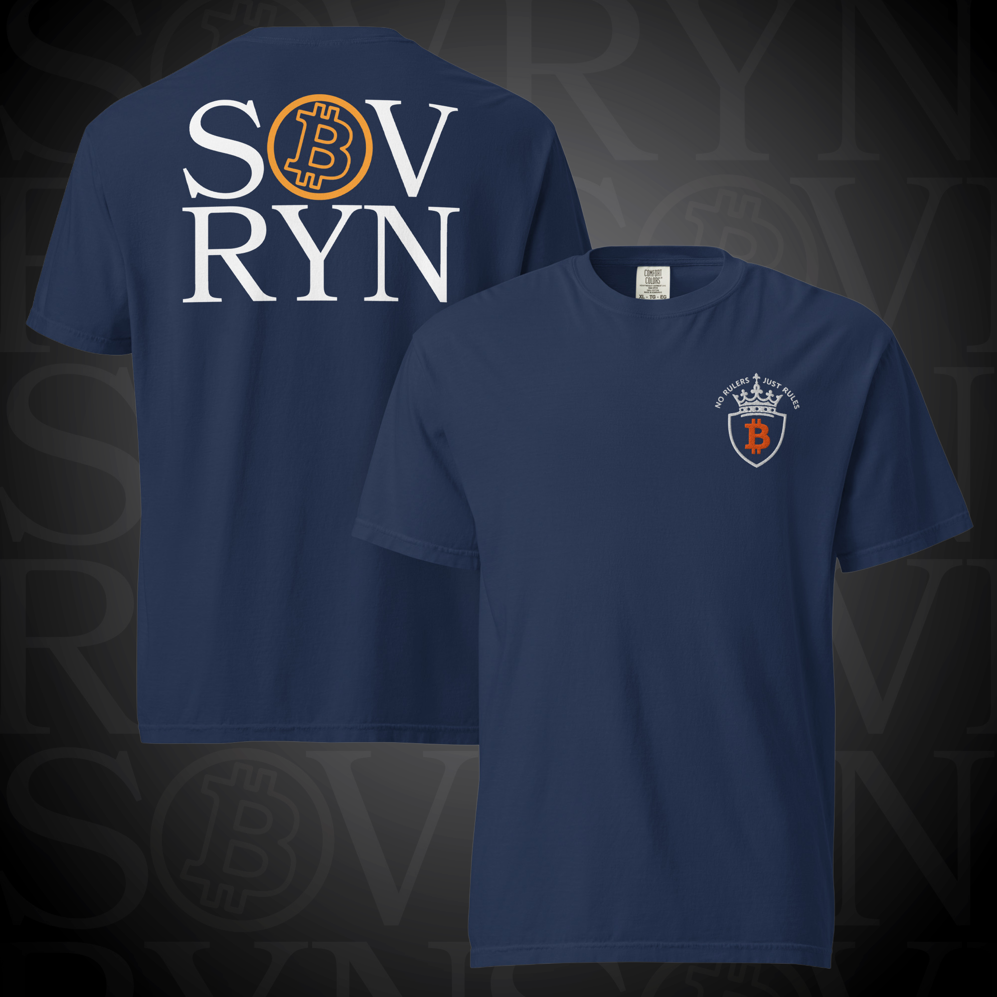 Sovryn Dual Signal Heavyweight Tee – Split Back
