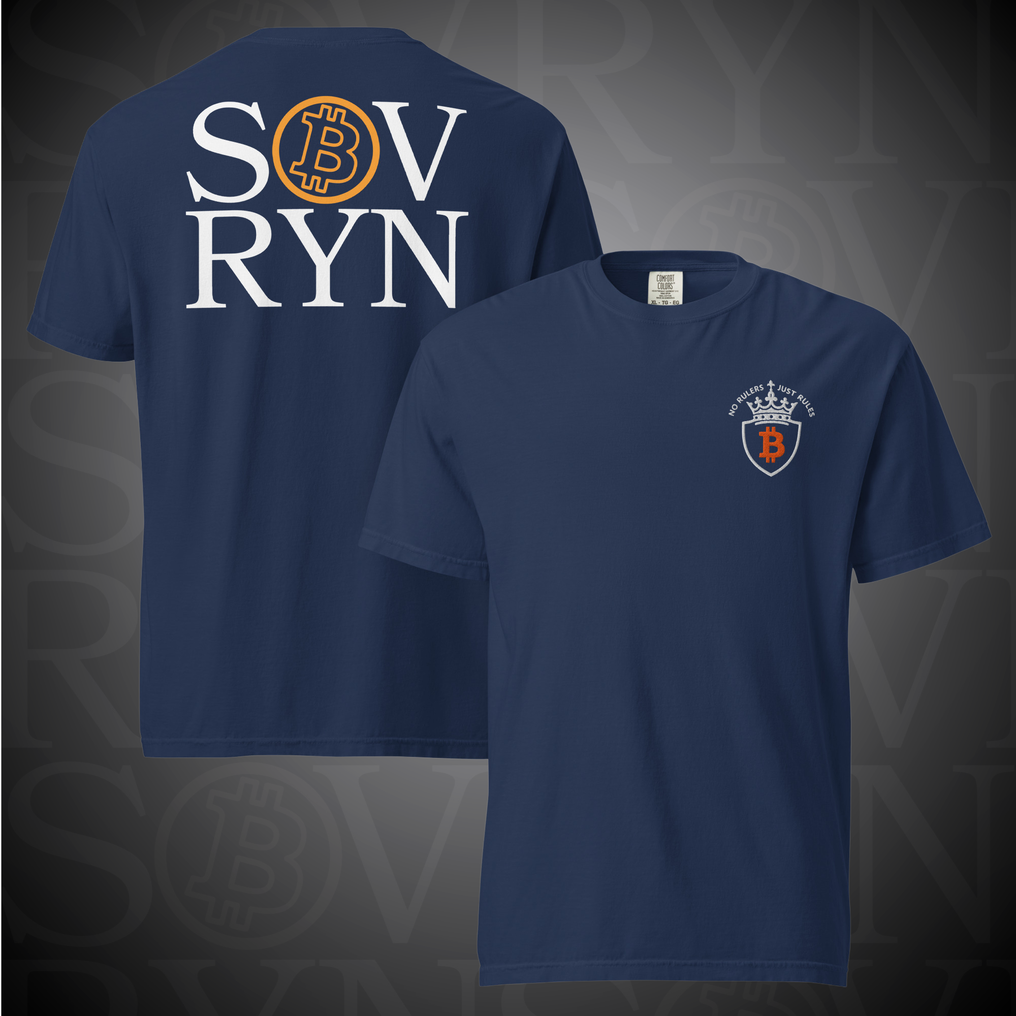 Sovryn Dual Signal Heavyweight Tee – Split Back