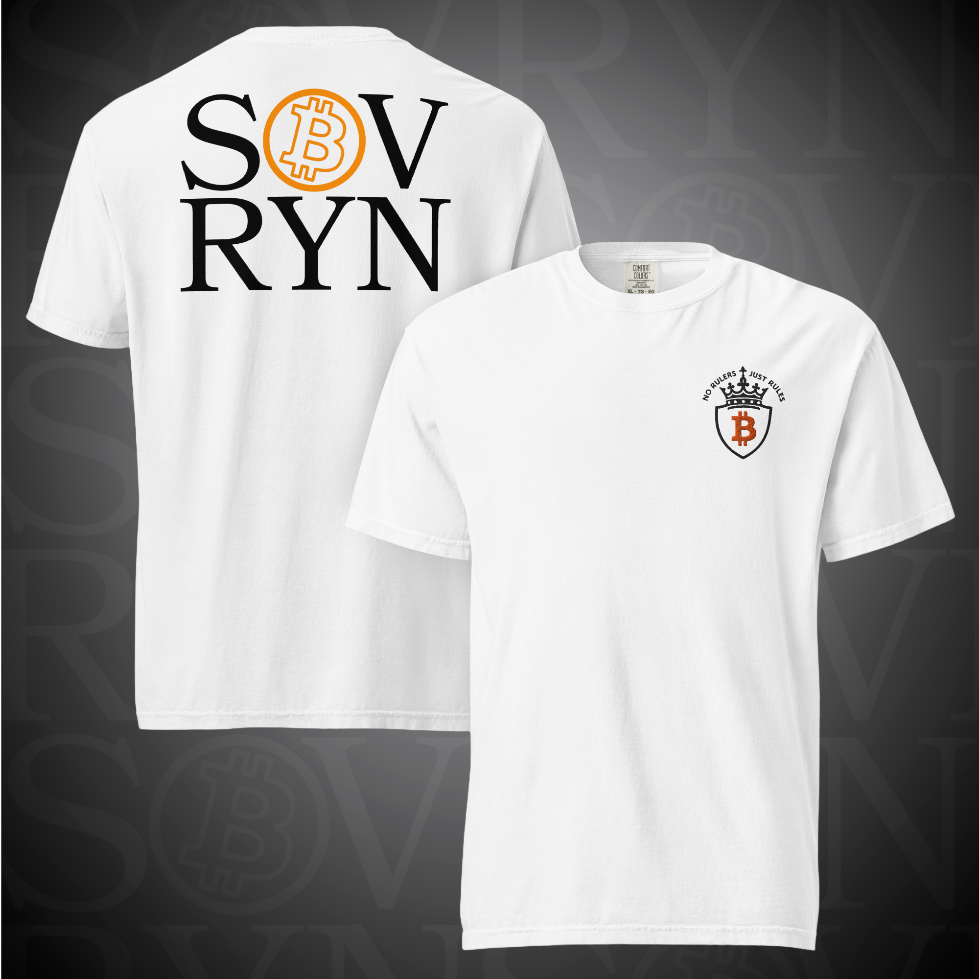 Sovryn Dual Signal Heavyweight Tee – Split Back