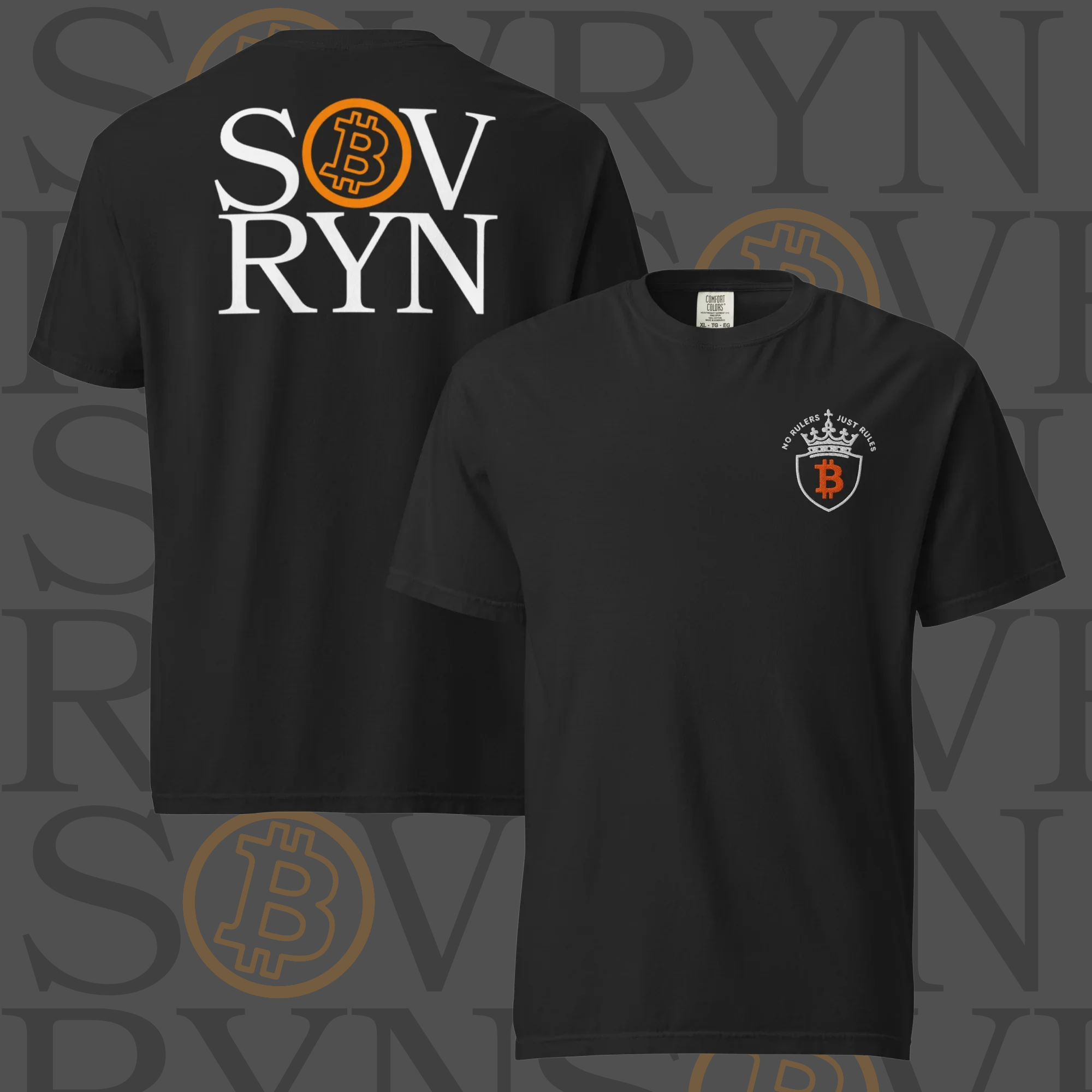 Sovryn Dual Signal Heavyweight Tee – Split Back