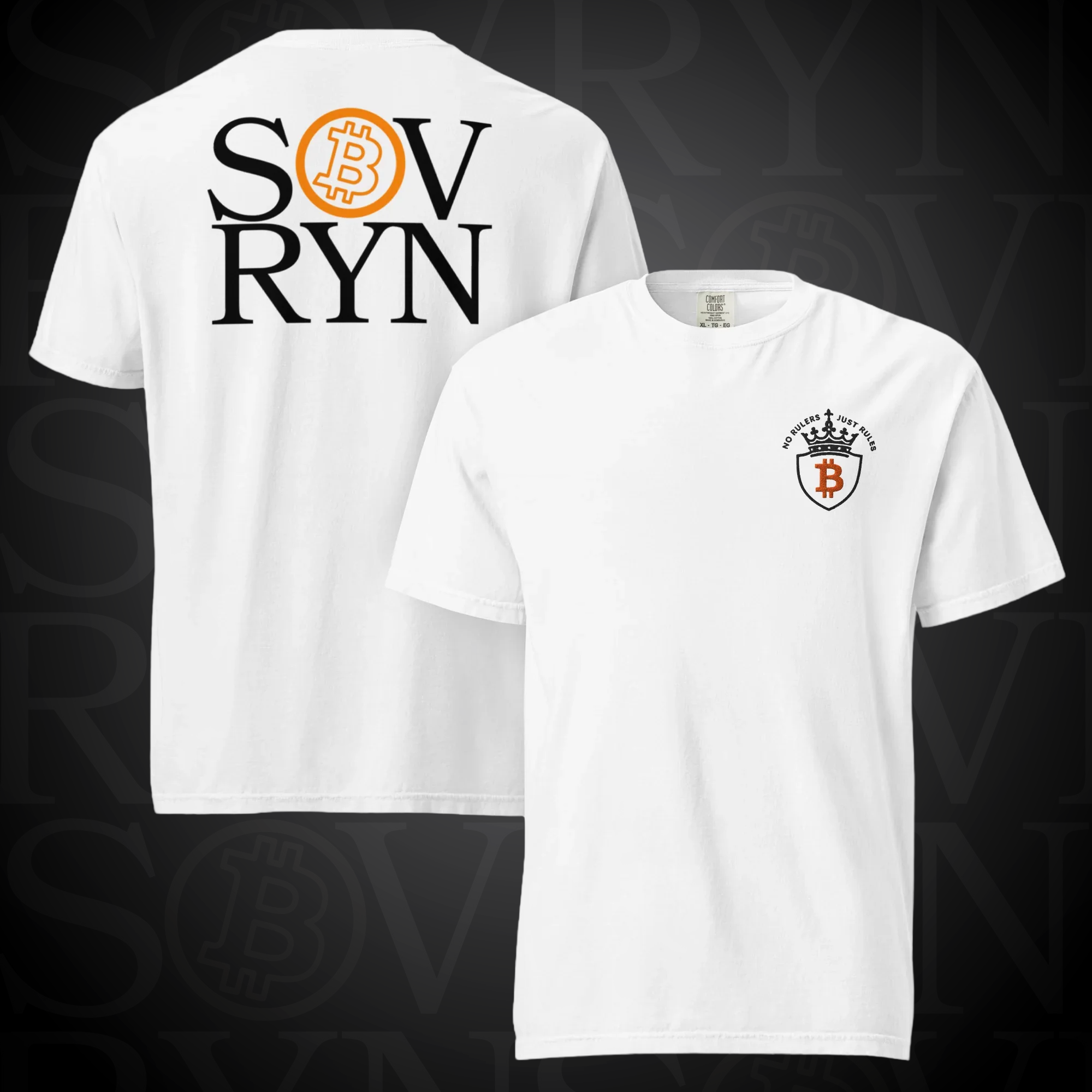 Sovryn Dual Signal Heavyweight Tee – Split Back