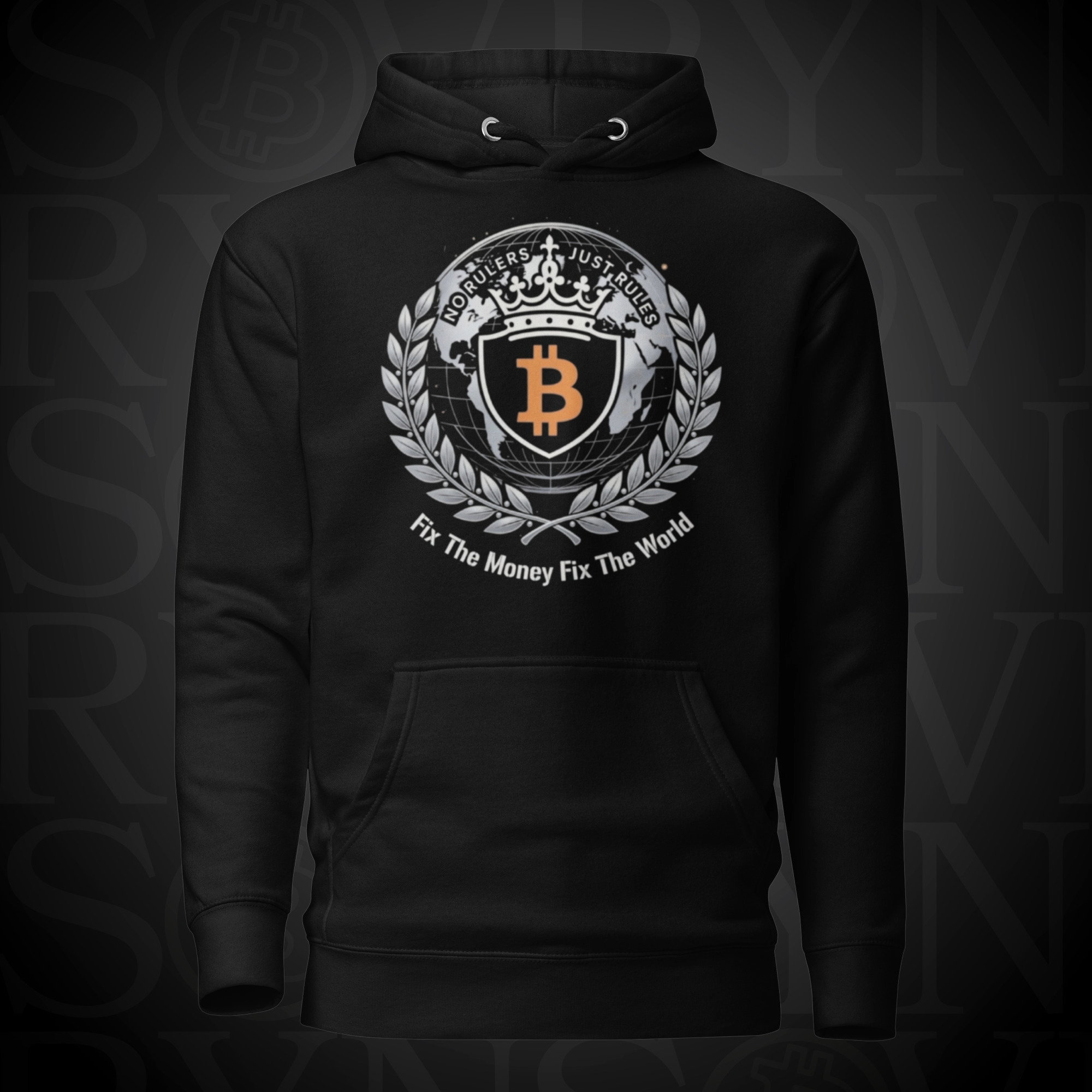 Bitcoin Sovryn Fix the Money, Fix the World Hoodie